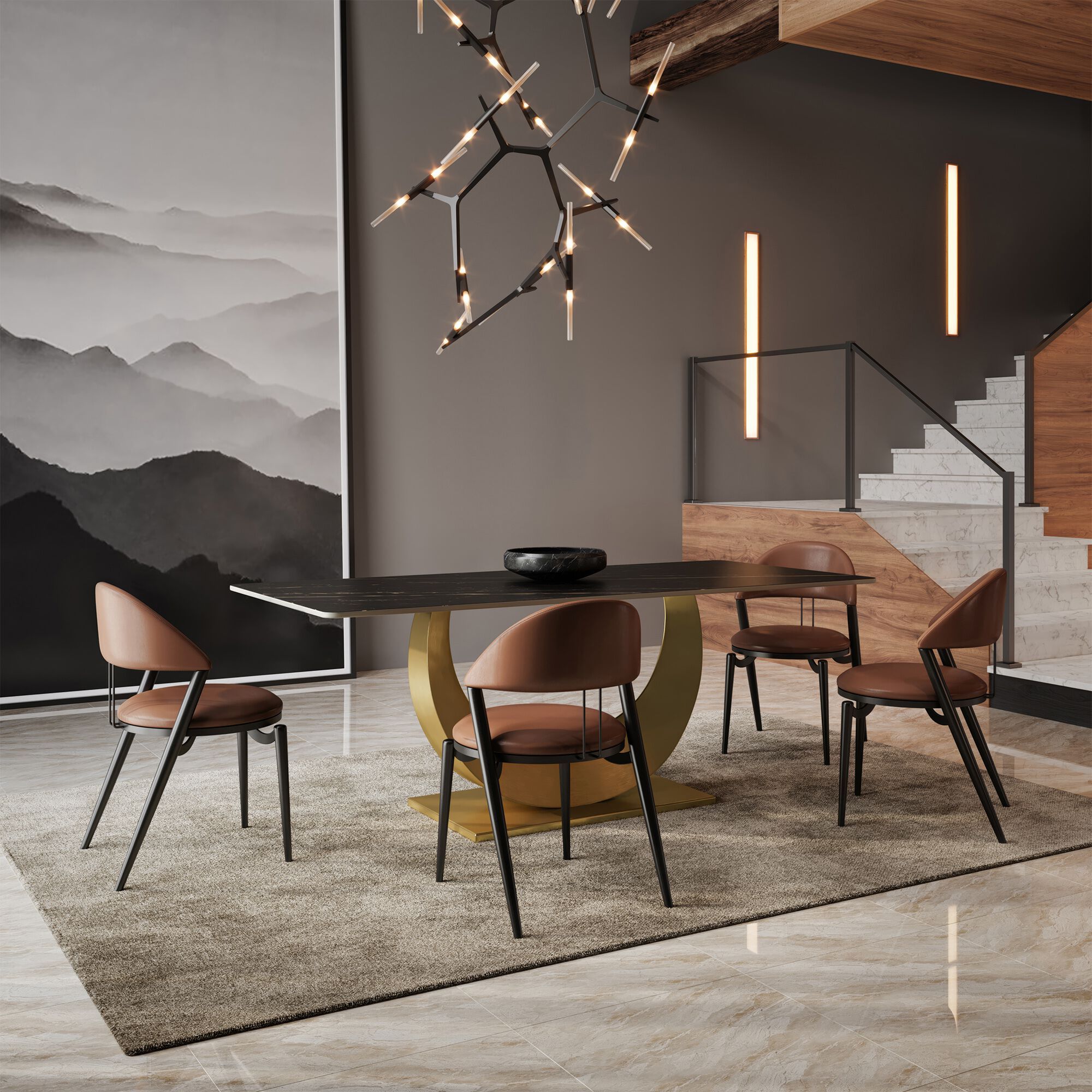 Стул из искусственной кожи GIULIA GRILLO IL RICORDO ARCH-00139457 - Вид №3