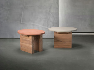 ТИК овальный садовый журнальный столик