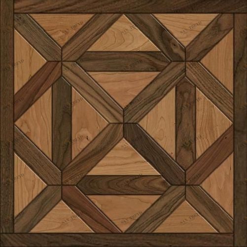 Модульный паркет Da Vinci Инженерный модульный паркет из ореха Груша Ализе Орех Европейский (Грецкий) Натур (Гладкая) 780х780 мм 2600600081