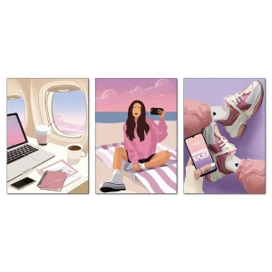 Набор постеров В ритме 21x29.7 см