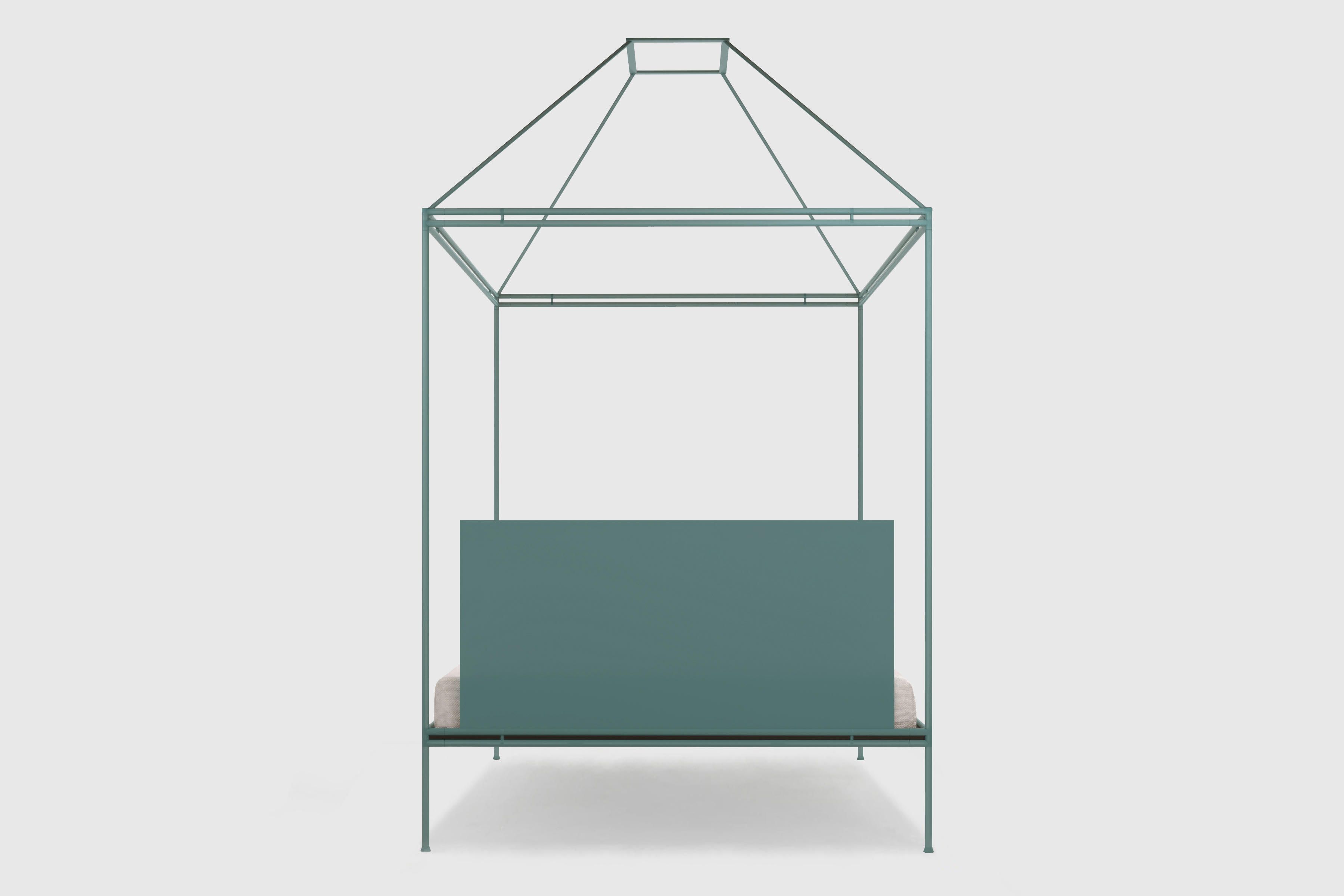 Двуспальная кровать из кованого железа с балдахином Lispi SOMMO ARCH-00081187 - Вид №5