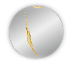 0-039 Зеркало Люмьер круглое II Boca Do Lobo