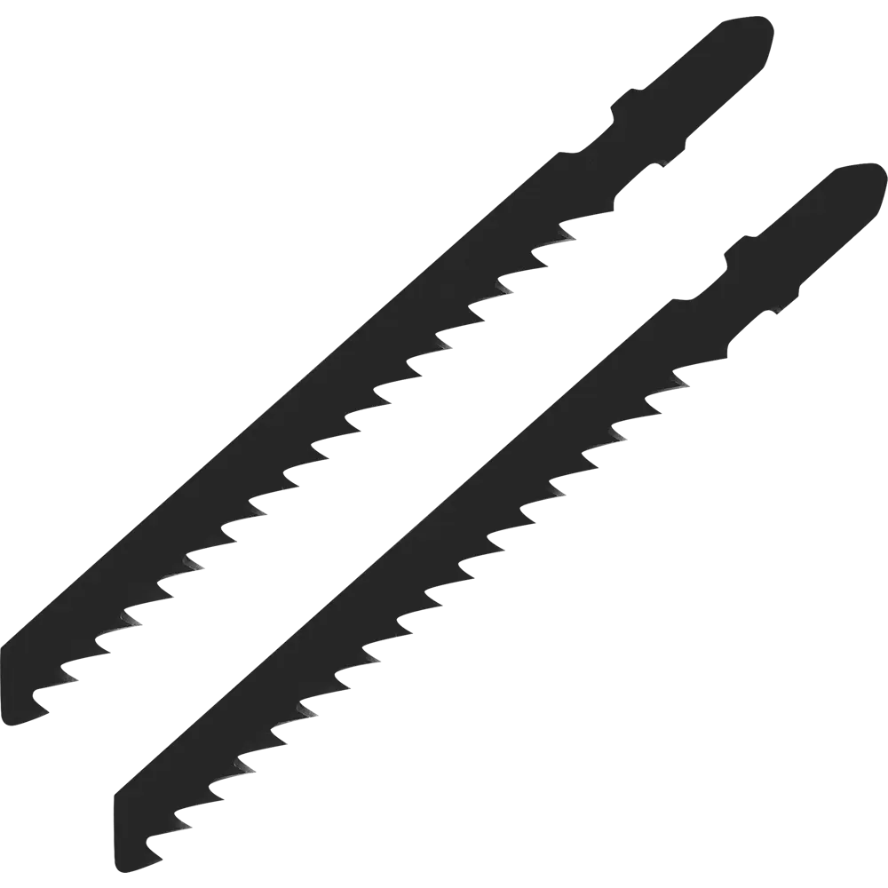 Пилки для электролобзика Вихрь Т144D по дереву, 2 шт - быстрый рез 85121109 STLM-0059073