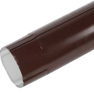 Труба круглая D90 мм 3000 мм цвет коричневый 81931034 STLM-2076146