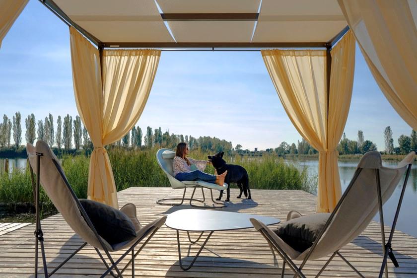 Giulio Barbieri Самонесущая пергола из алюминия и пвх sun-id-1360954 - Вид №6