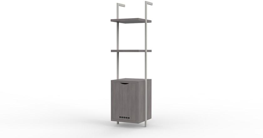 Mobilspazio Полка с креплением от пола к потолку для гостиниц Urban sun-id-1466484 - Вид №20