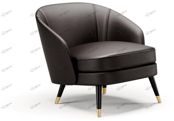 SM Living Couture Кожаное кресло с подлокотниками Couture Pna_01