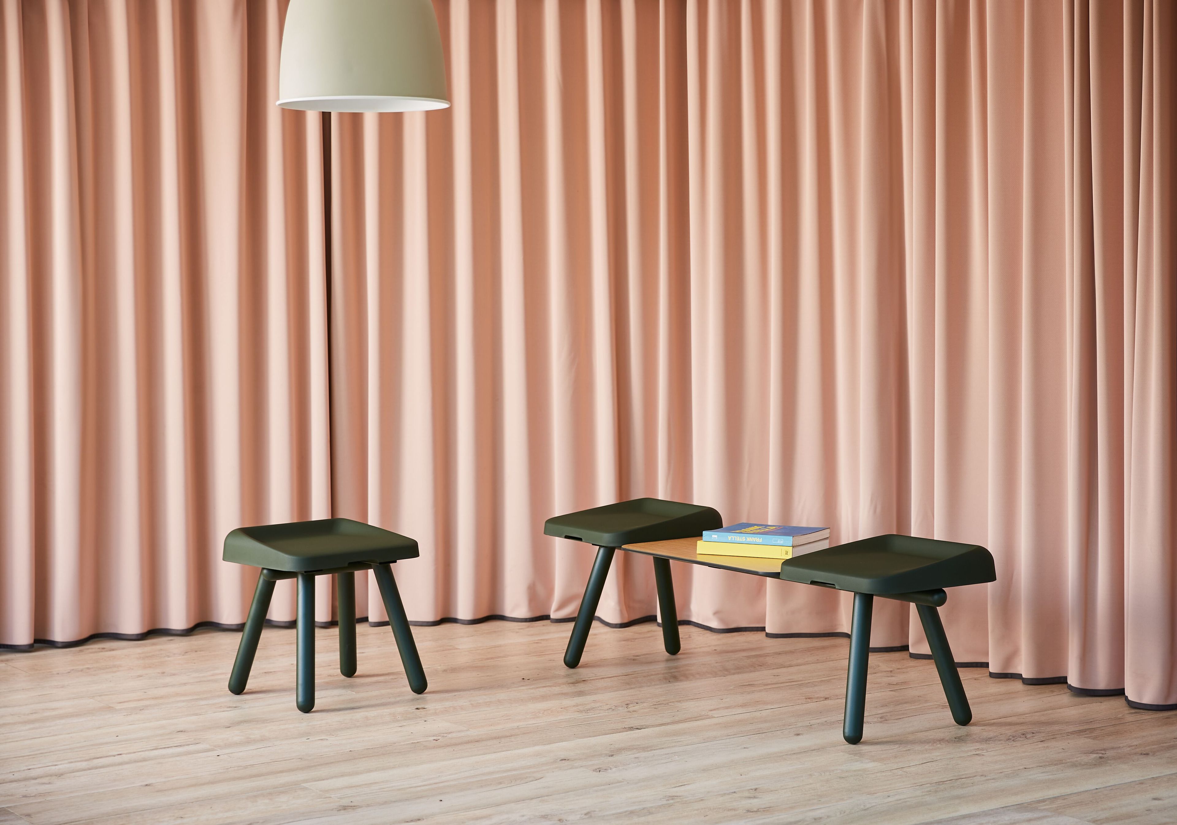 Сиденье на полиуретановой панели со столом Bõln Slim ARCH-00080769 - Вид №8