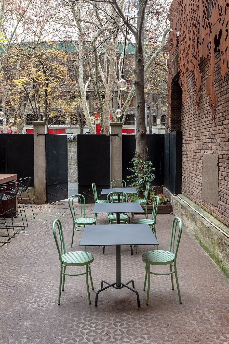 Стальной садовый стул iSimar Puerto ARCH-00043953 - Вид №1