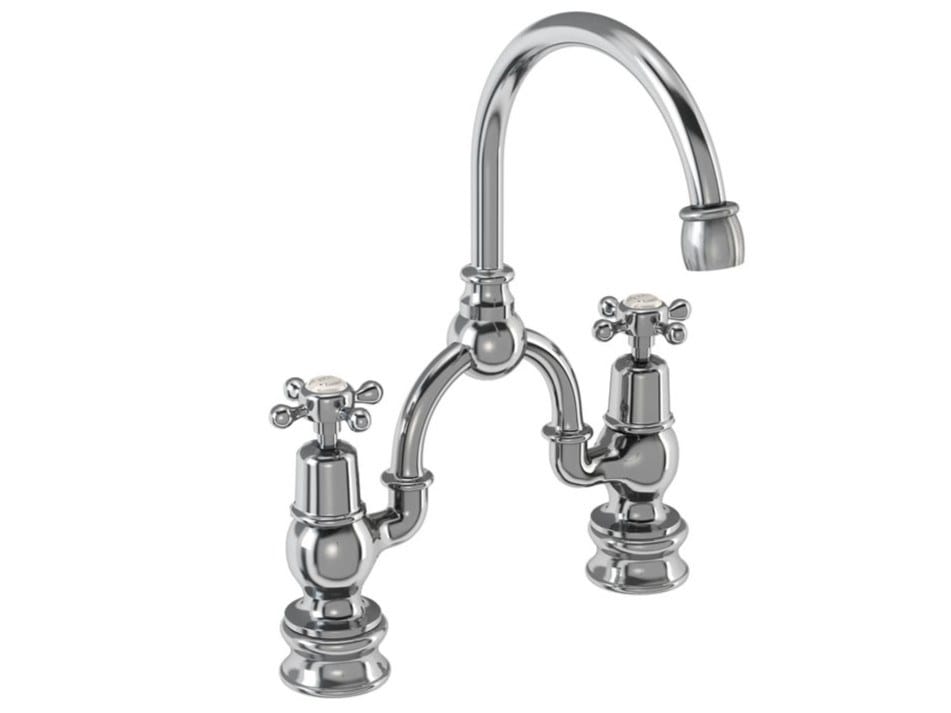 Смеситель для раковины с 2 отверстиями Burlington CLAREMONT REGENT ARCH-00150329 - Вид №1
