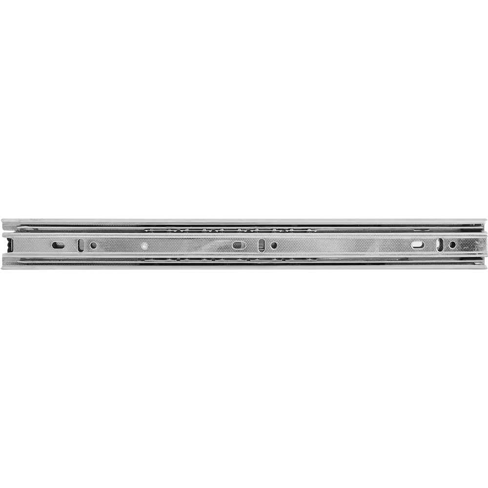 Комплект шариковых направляющих полного выдвижения EDS Chrome EDS-35 35/350 мм сталь, цвет серебро 85075490 STLM-2207262 Santreyd  - Вид №2