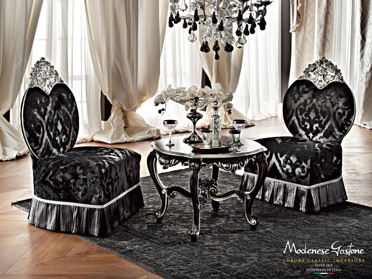 Тканевое кресло Modenese Luxury Interiors Казанова ARCH-00069696