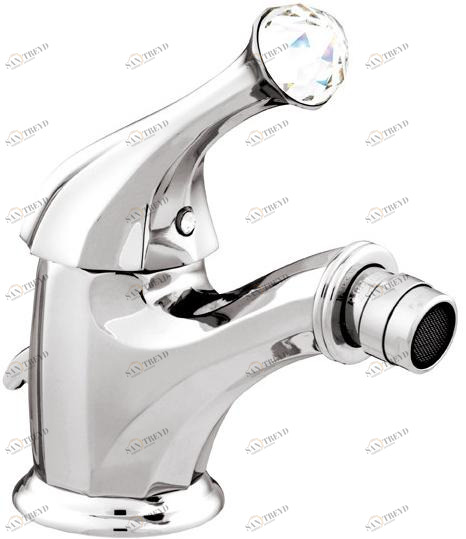 Bronces Mestre Смеситель для биде, однорычажный, с кристаллами swarovski® Indica sun-id-1410314