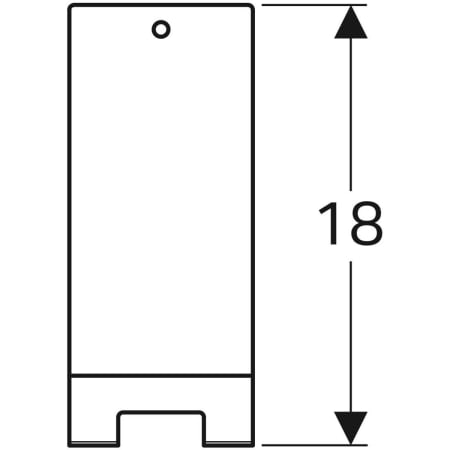 500.647.JK.2 Крючок для полотенец Geberit Geberit  - Вид №2