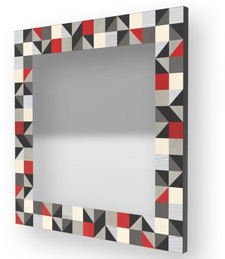 LIGNIS® Квадратное настенное зеркало в раме Dolcevita brio 12.027 - Вид №1