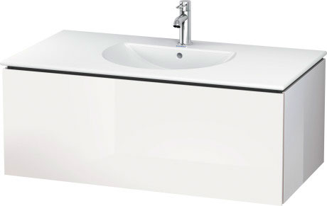 LC616301414 Тумбочка подвесная L-Cube #LC6163 1020 x 534 мм Терра, декор Duravit - Вид №2