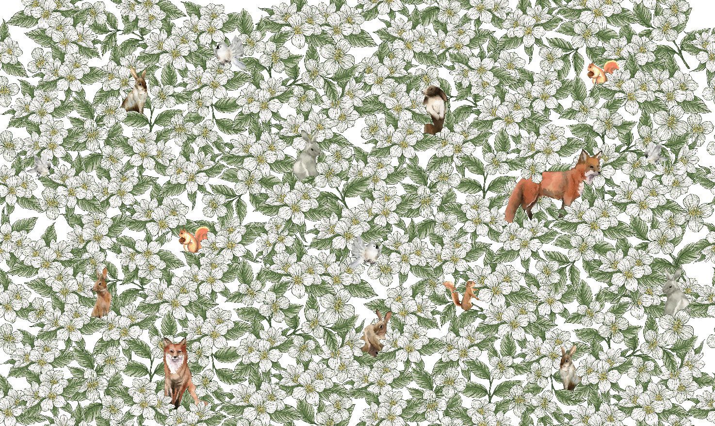 Обои с цветочными мотивами Jannelli&Volpi CERESIO ARCH-00027912 - Вид №2