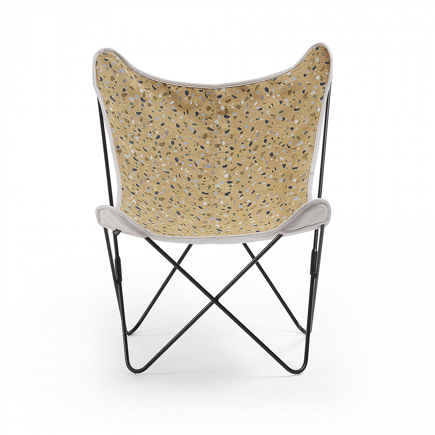 065233 Кресло nn ткань terrazzo горчица La Forma Fly - Вид №3