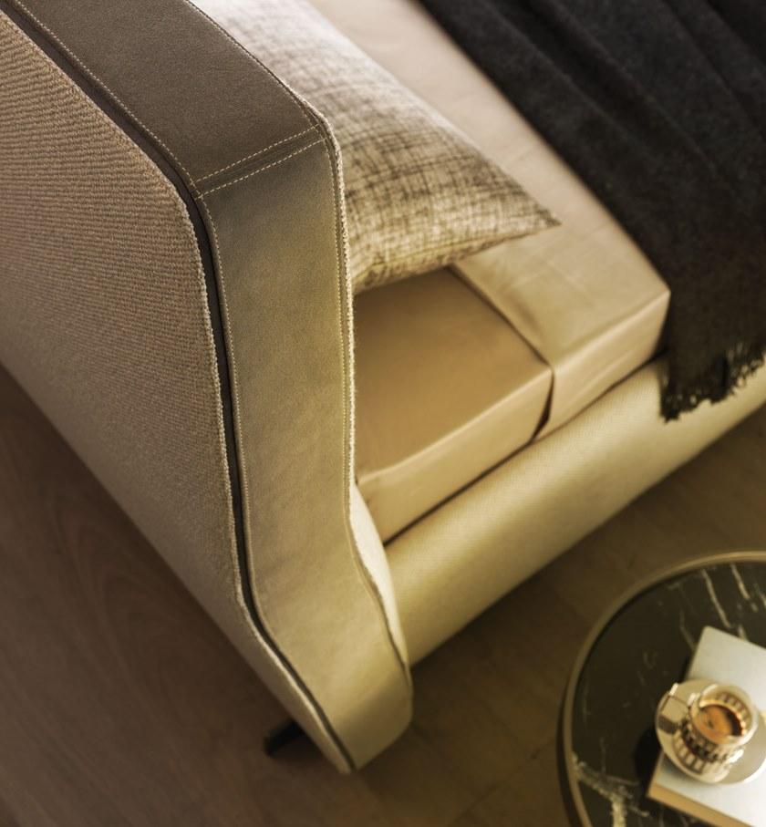 MisuraEmme Кровать-контейнер двуспальная с мягким изголовьем Misuraemme sun-id-1372530 - Вид №5