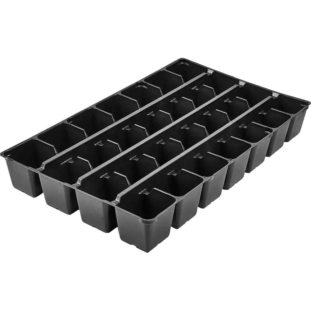 Кассета для рассады Santreyd 28 ячеек квадратная 300 мл 89344811 STLM-0959444