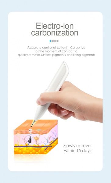 52468 Ручка для плазменной коррекции новообразований и блефаропластики MINI Freckle Pen Beauty Star  - Вид №1