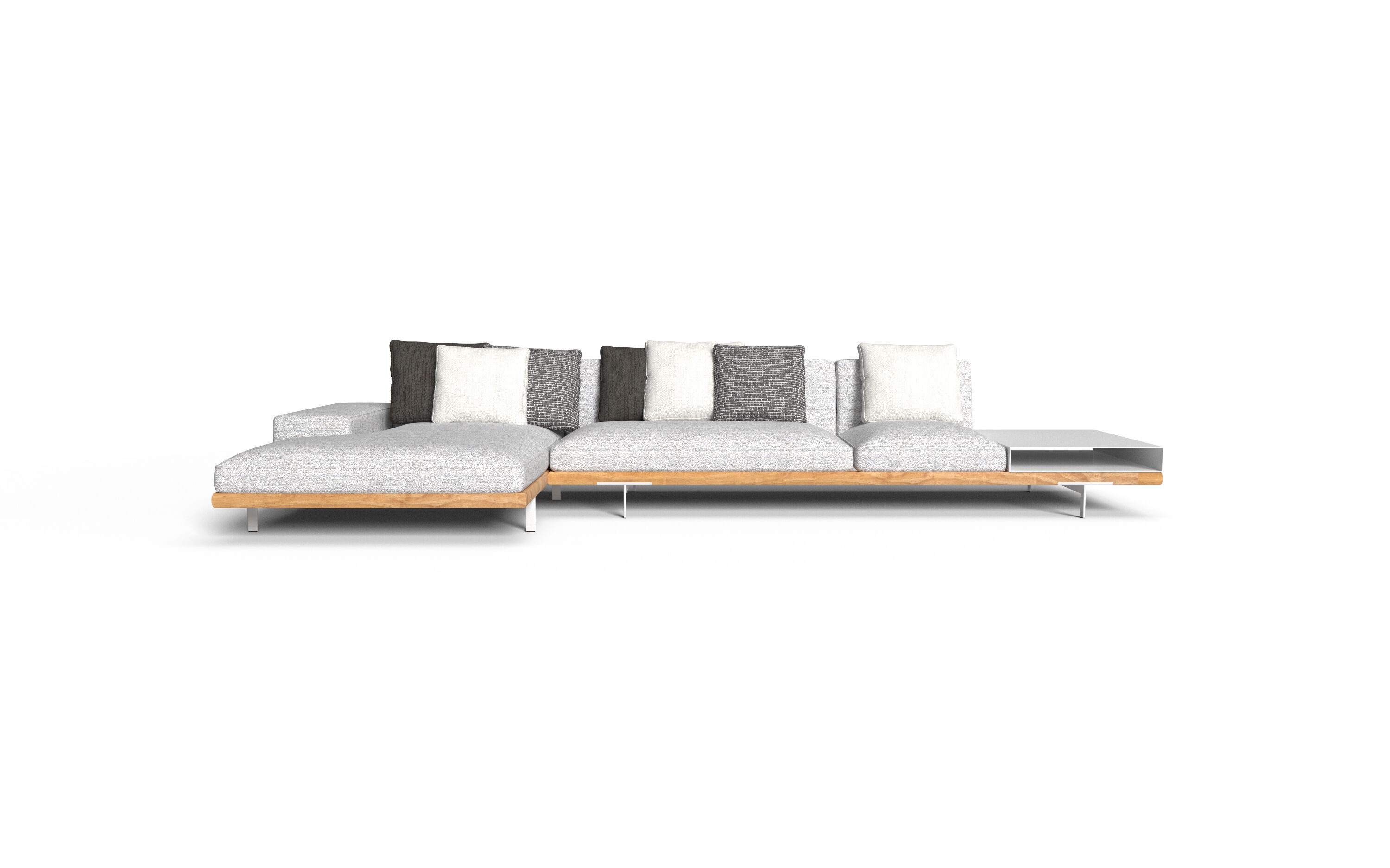 Садовый диван из ткани с деревянной основой d'Accoya® Talenti Allure ARCH-00054147 - Вид №16