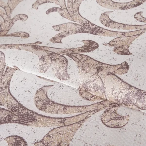 Ткань «Кусто», 280 см, вензель, цвет пудра