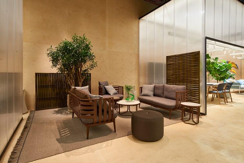 RODA Садовое кресло из алюминия и ткани с подлокотниками Thea sun-id-1462830 - Вид №5