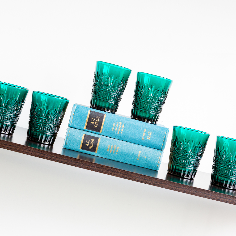 21091719 Комплект стаканов «Хлоя» (6 штук, бирюза) Object Desire Светский прием  - Вид №5