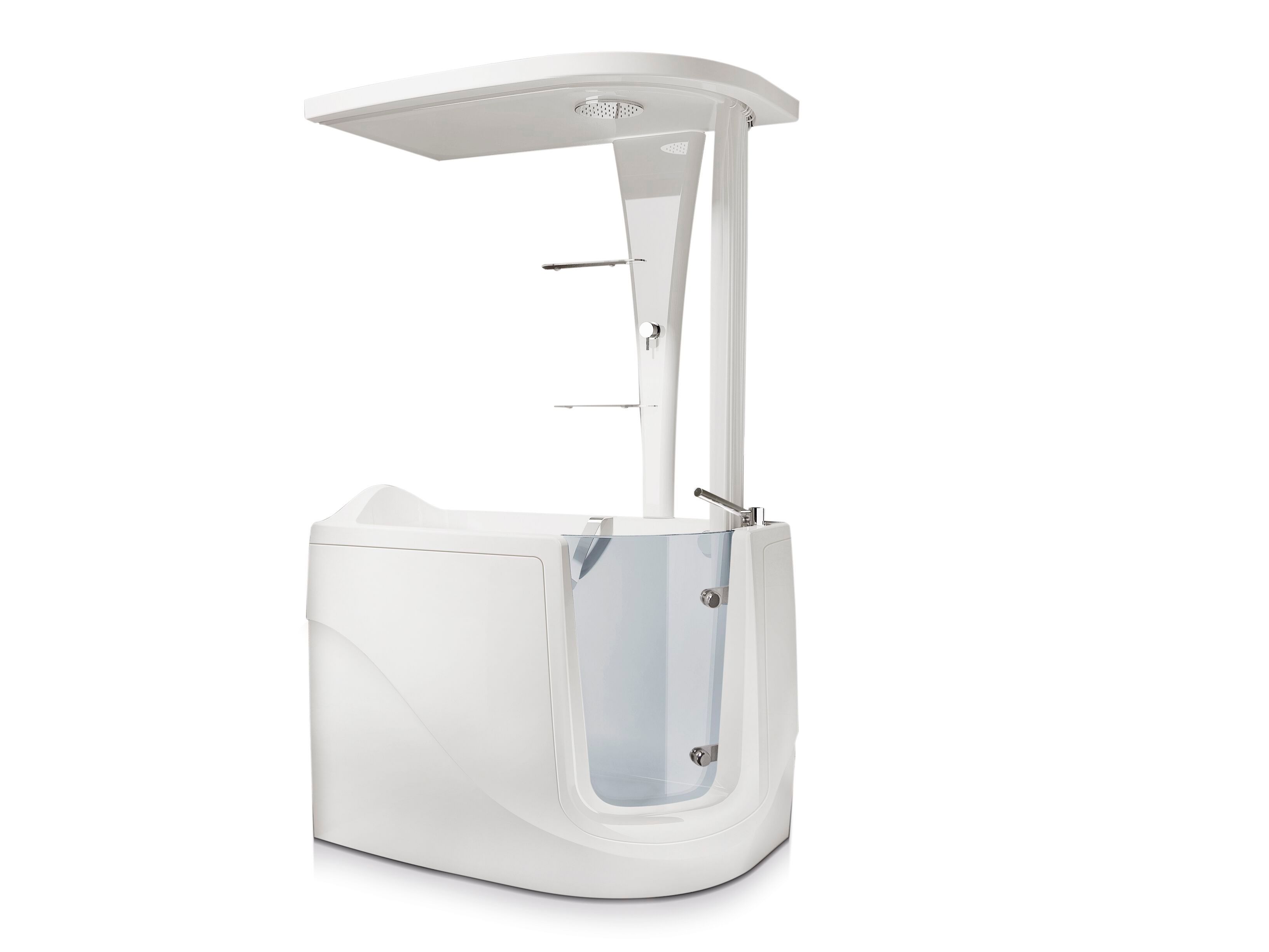 Угловая ванна с душем Gruppo Treesse мебель для ванной комнаты - специальная линия ARCH-00039744 - Вид №1