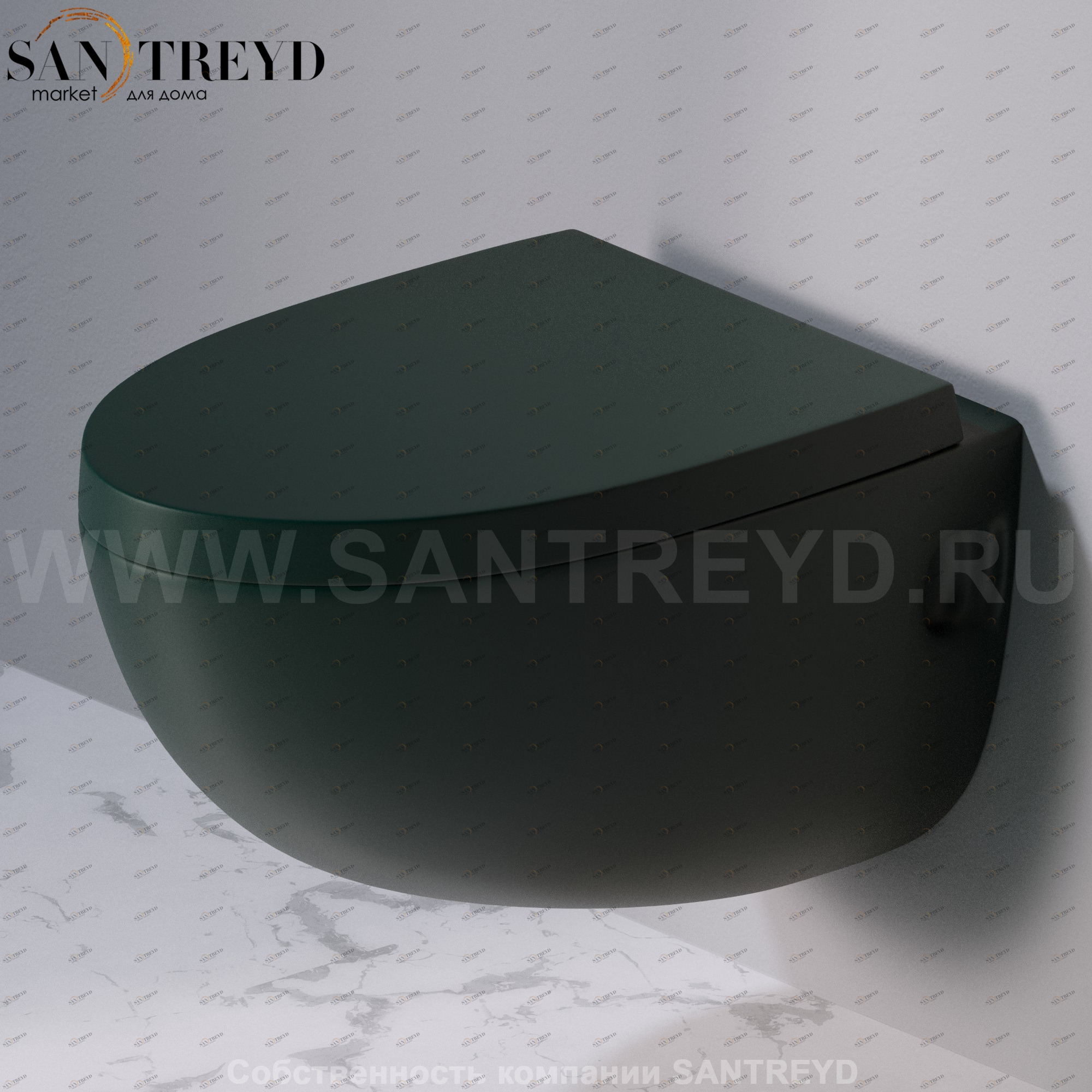 S511.143 Подвесной унитаз настенный Зеленый A. e T. Italia OVAL Италия AeT ITALIA