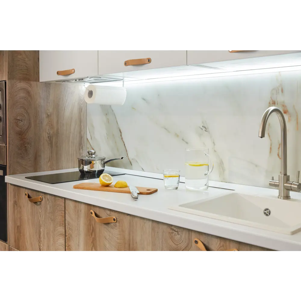 Фасад для духовки DELINIA ID София белый матовый 59.7x16.7 см 82010136 STLM-0873122 - Вид №7