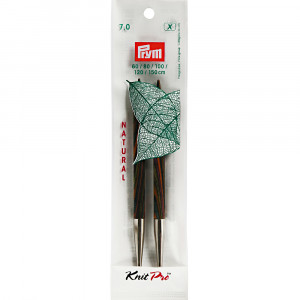 223330 Спицы PRYM съемные длинные береза d 7.0 мм 11.6 см для комбинир. с леской разной длины PRYM Natural