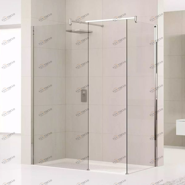 Novellini. Душевой уголок 120x90 см H+H с хромированным профилем LUNES LUNESH801KLUNESH901K