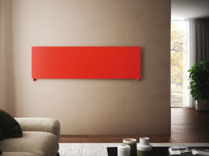 Горизонтальный полотенцесушитель с горячей водой из углеродистой стали