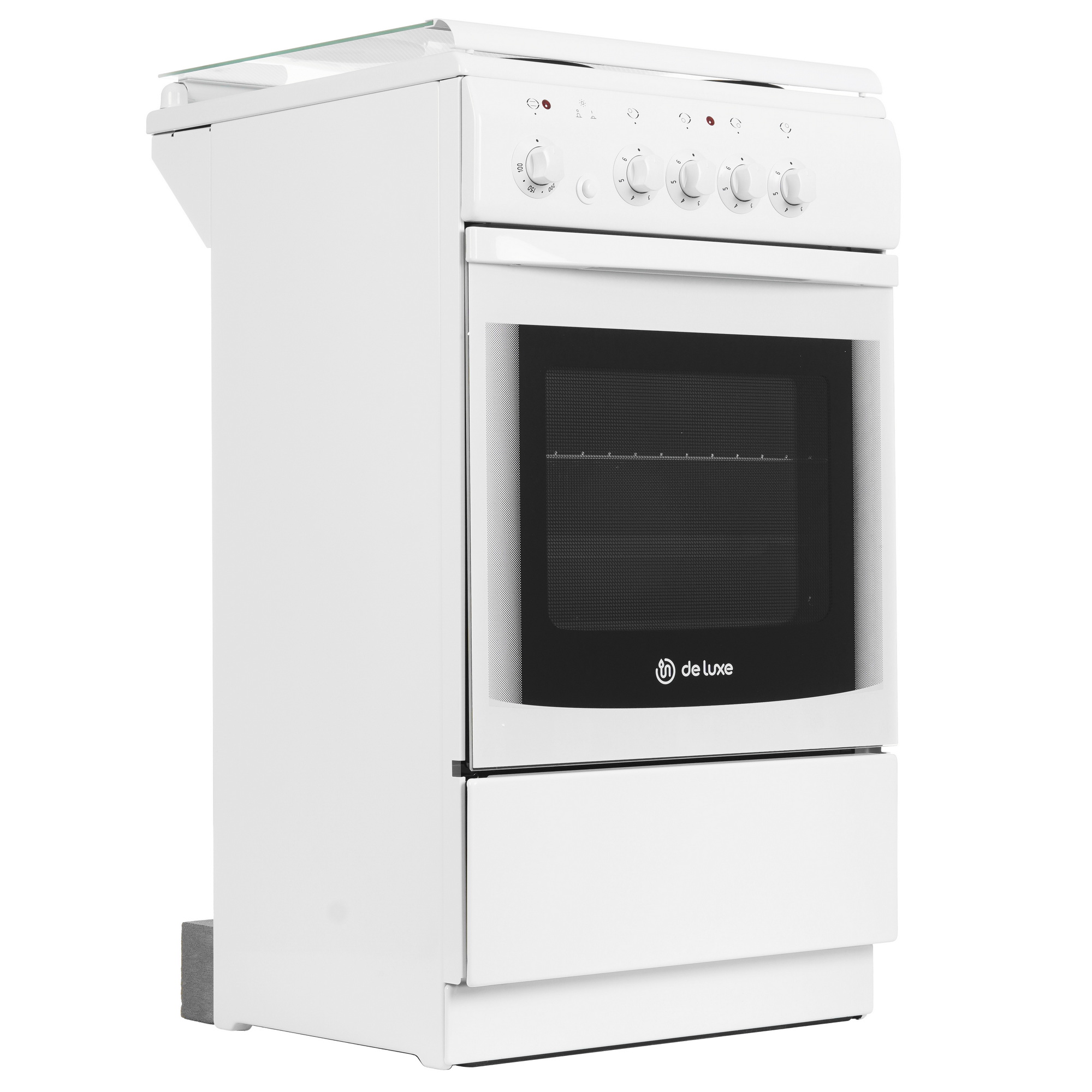 1185568 Электрическая плита De Luxe 5004.13Э (кр) белый STDN-0044075 - Вид №1