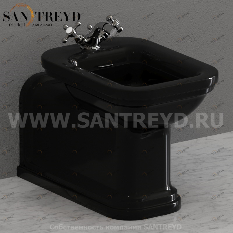 4120K4 Биде напольное Waldorf Kerasan