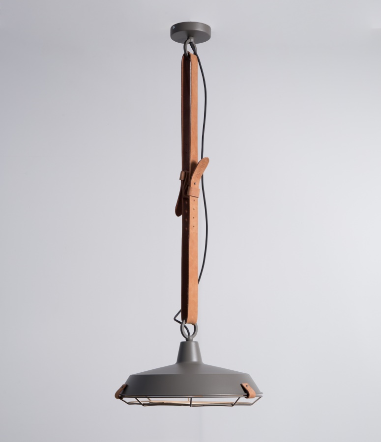 Лампа подвесная Dek 40, серая Zuiver 5300063 - Вид №2