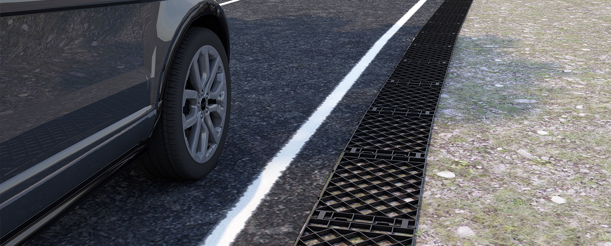 Georoad Укрепление краев дороги Geoplast  - Вид №1