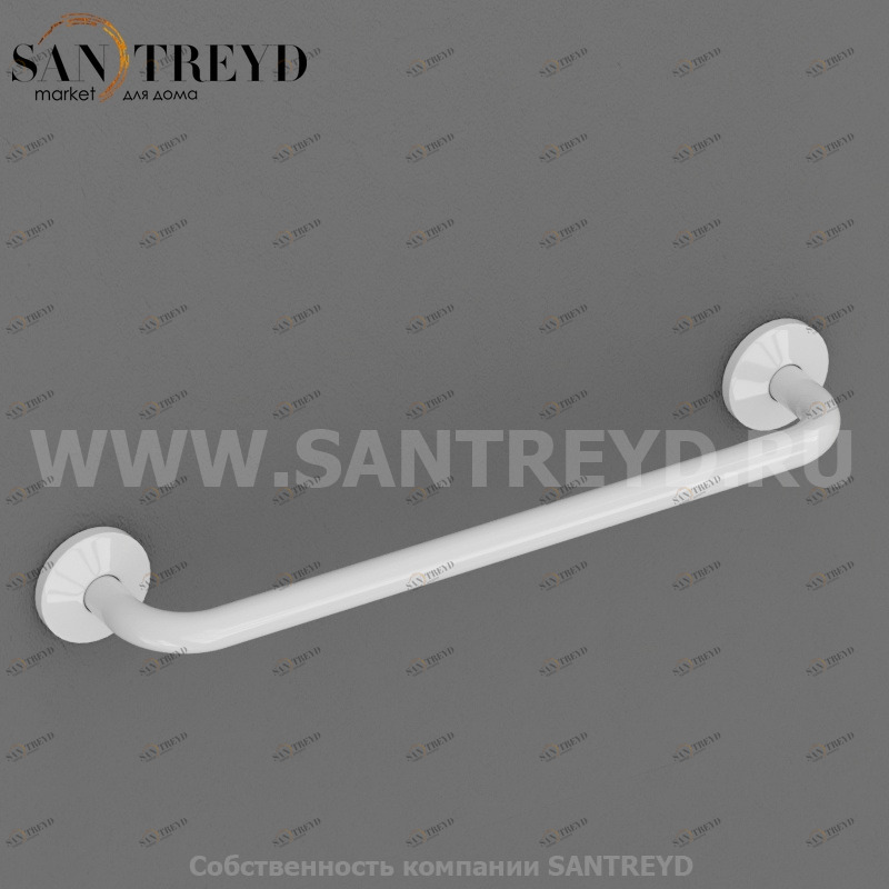 DS115 Линейная ручка безопасности 60 см белая Globo AUSILIA Италия Ceramica Globo