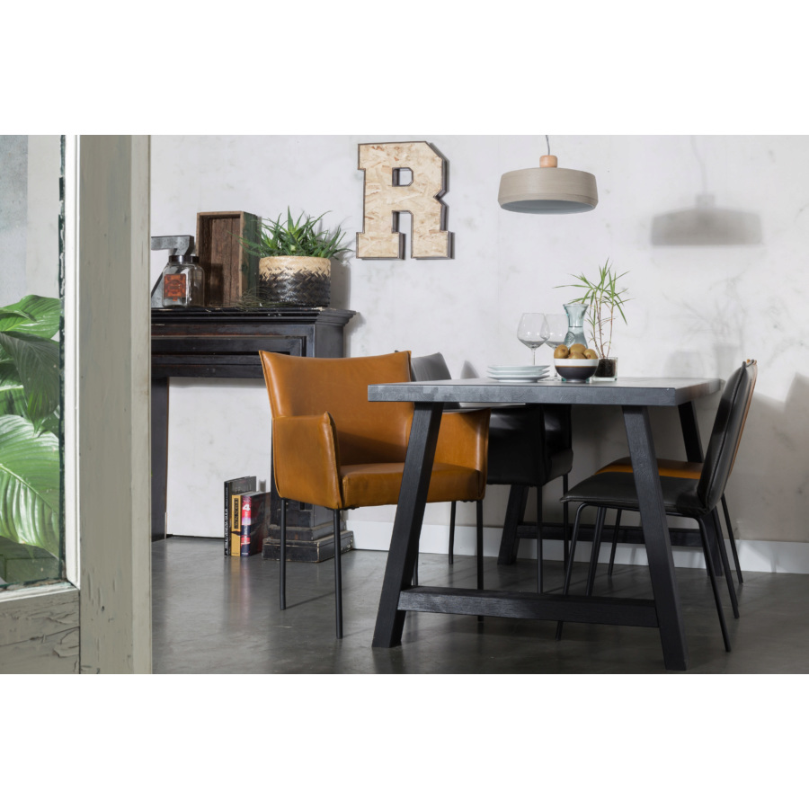 Стул Floke черный White Label Living 1100248 - Вид №2