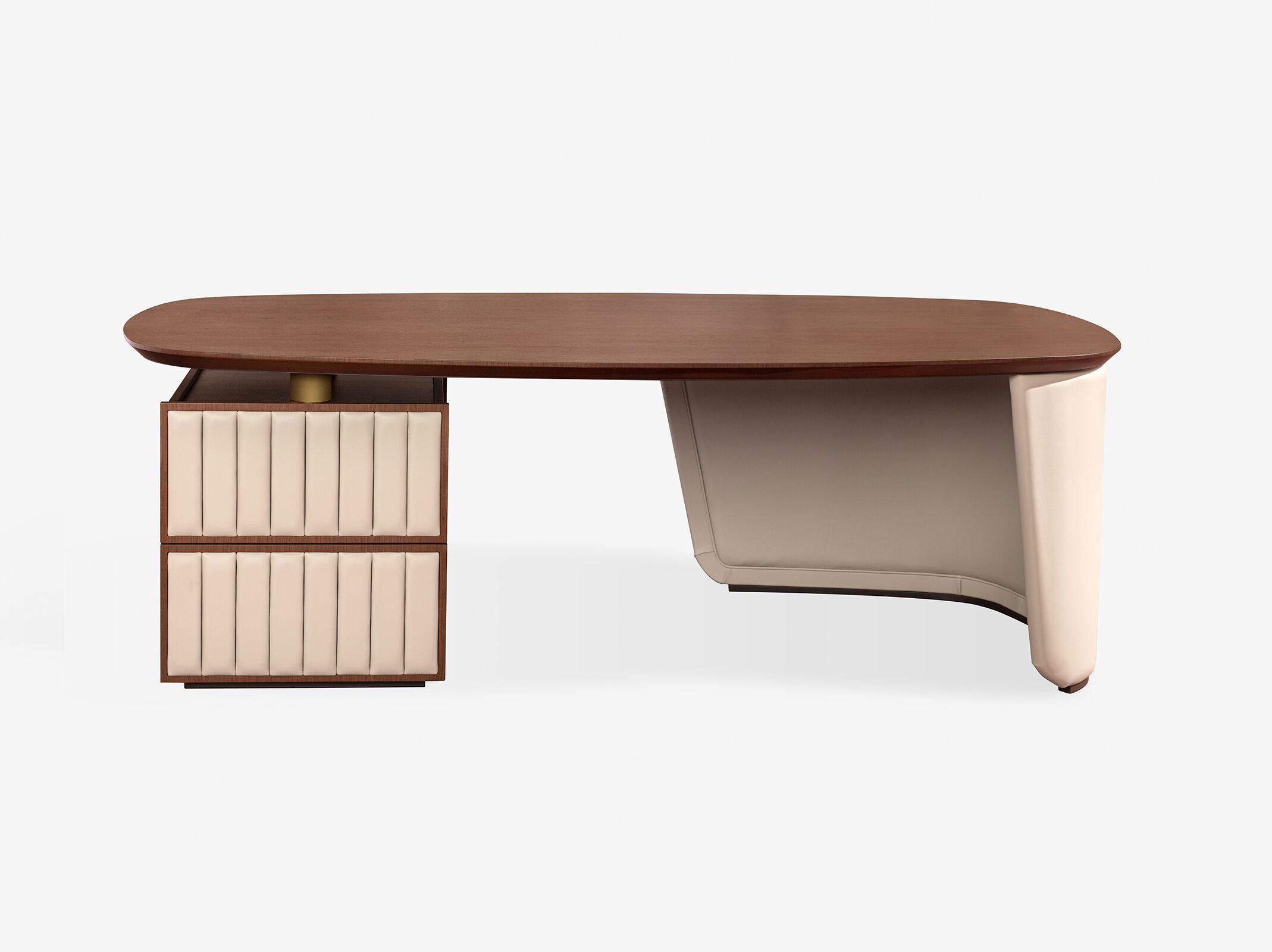 Деревянный прямоугольный стол с ящиками Carpanese Home Identity ARCH-00128988 - Вид №1