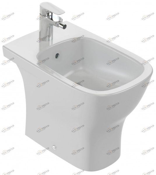 EBC0002-00 Биде напольное STRUKTURA JACOB DELAFON