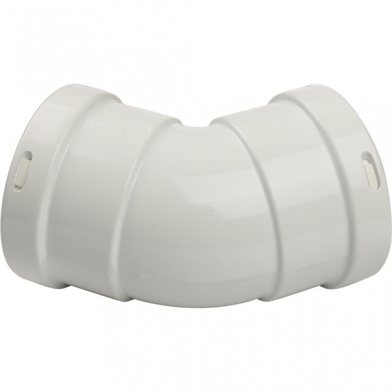 Угол дымохода STOUT DN80 45 градусов ВВ SCA0080020045 - Вид №1