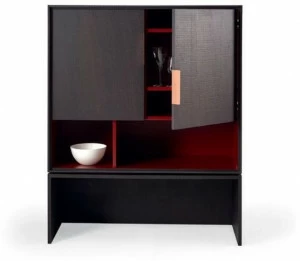 HMD INTERIORS Комод деревянный с распашными дверцами Lappa