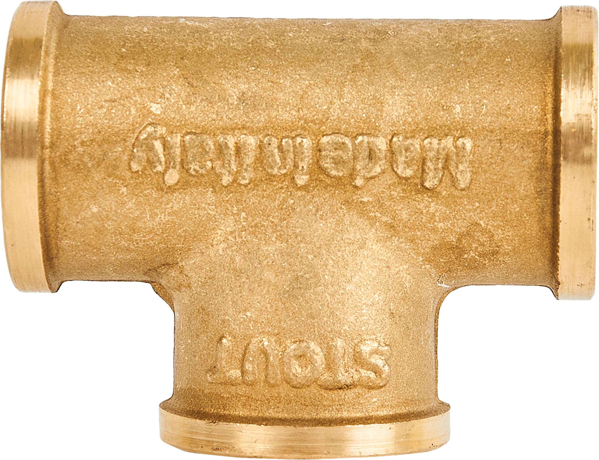 Тройник STOUT 1/2" латунный для водопроводных систем 82238982 STLM-0022663 - Вид №1