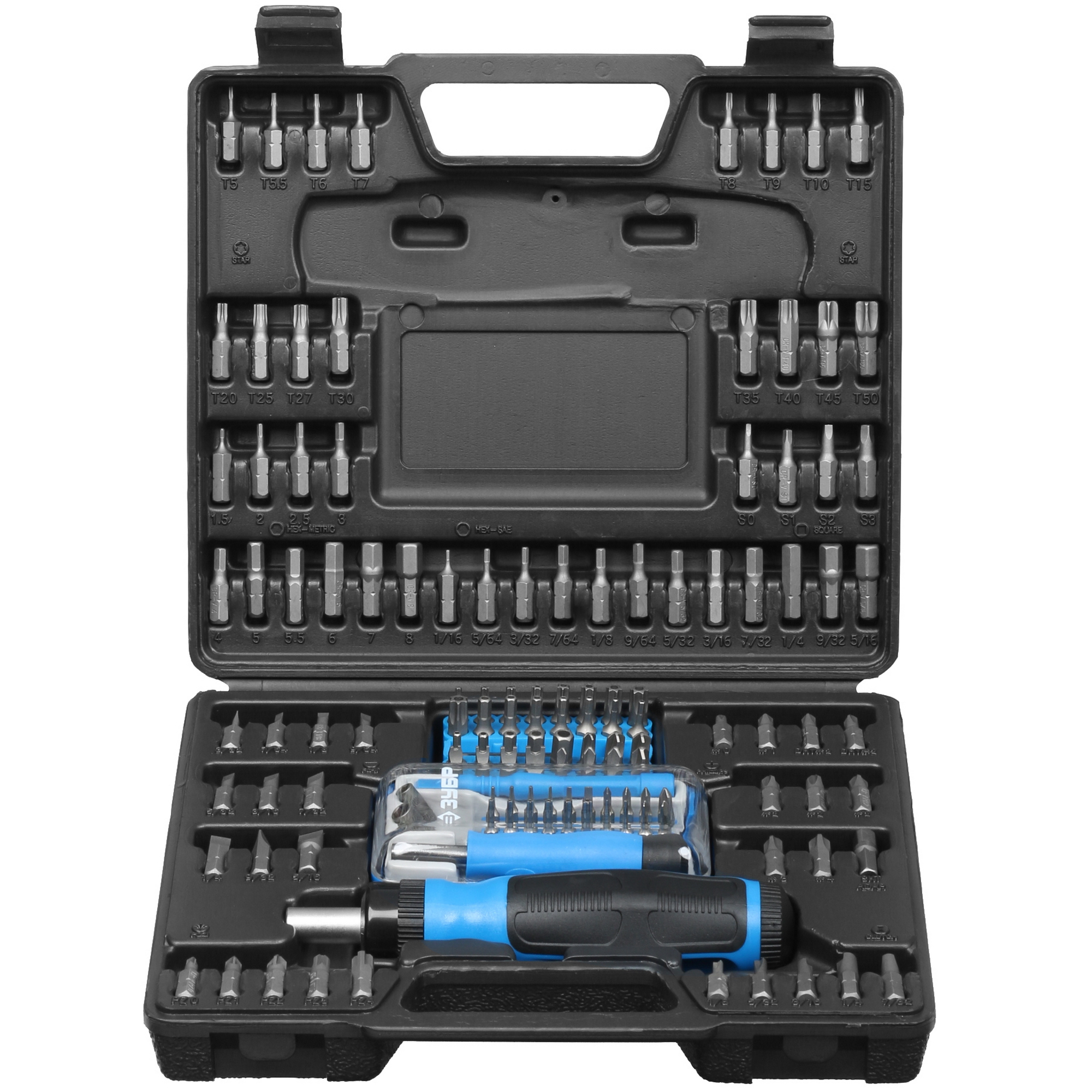 Отвертка с насадками/битами ЗУБР ЭКСПЕРТ 25237-H129 9944797 STDN-0081867