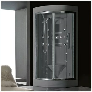 Душевая кабина Gruppo treesse Acquazzurra 90 STB-B7597D-SE белая с гидромассажем угловая правая