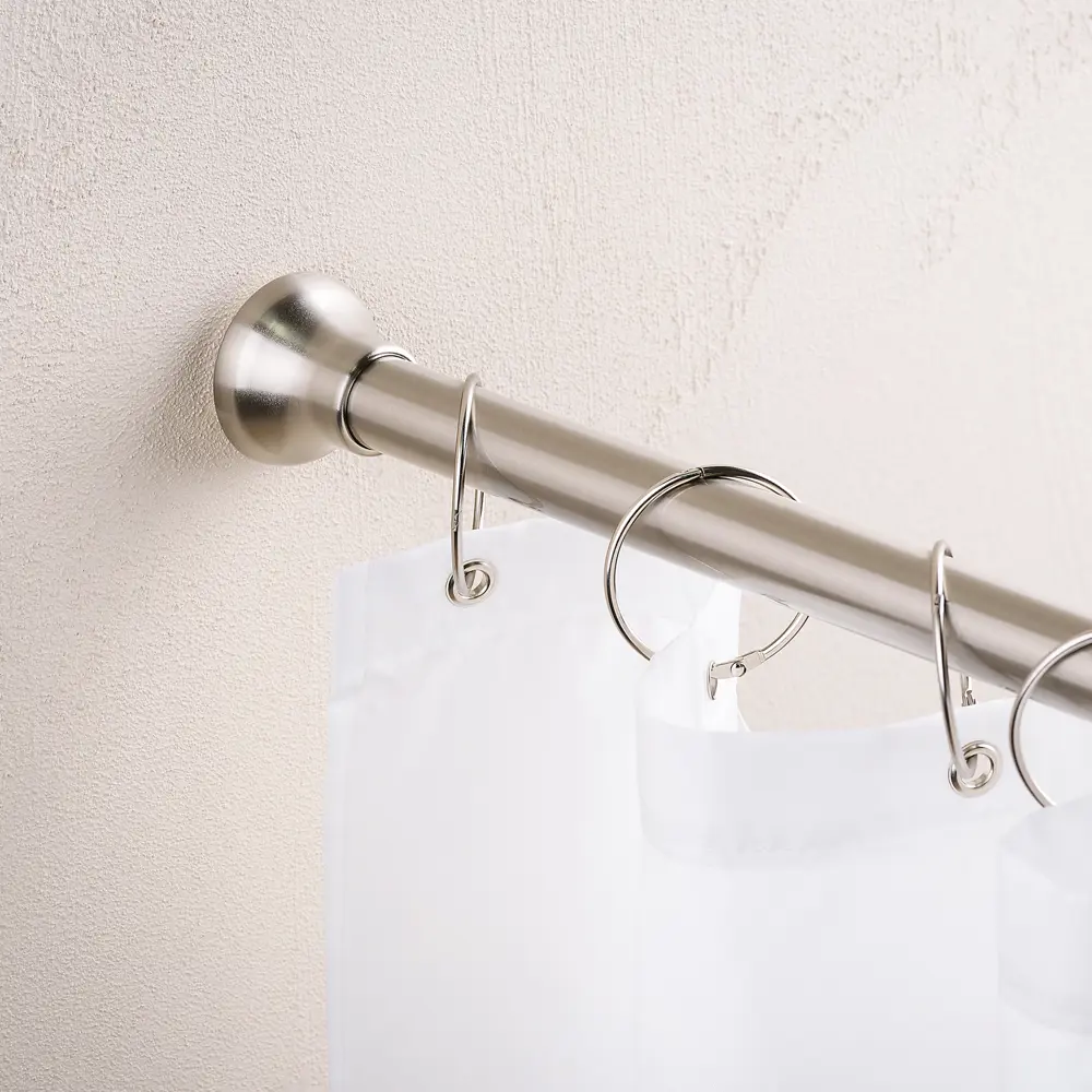 Карниз для ванной MOROSHKA Raspero - регулируемый стальной с золотистым покрытием 89383181 STLM-1501314 - Вид №3