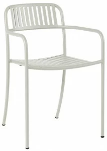 Tolix Садовый стул из нержавеющей стали с подлокотниками Patio 07393